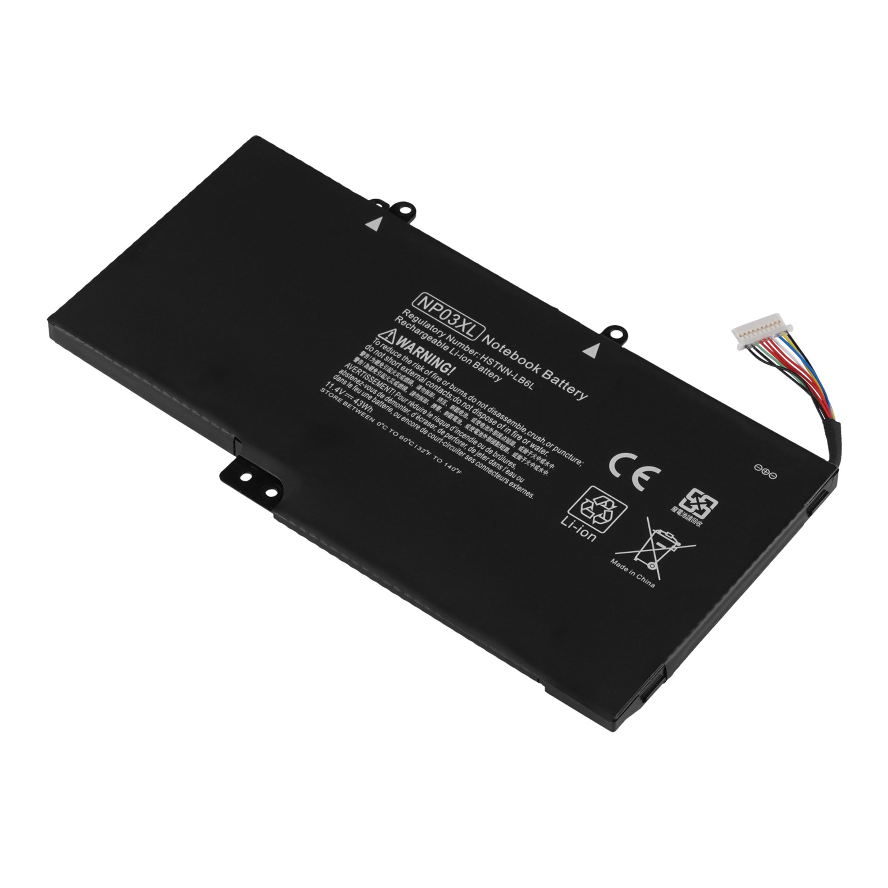 NP03XL rechargeable lithium ion Notebook battery Laptop battery for HP HP Envy X360 15-U010DX 15-U011DX 15-U110DX 15-U111DX 15-U337CL 15-U050CA,HP Pavilion X360 13-A010DX 13-A012DX 13-A013CL 13-A110DX