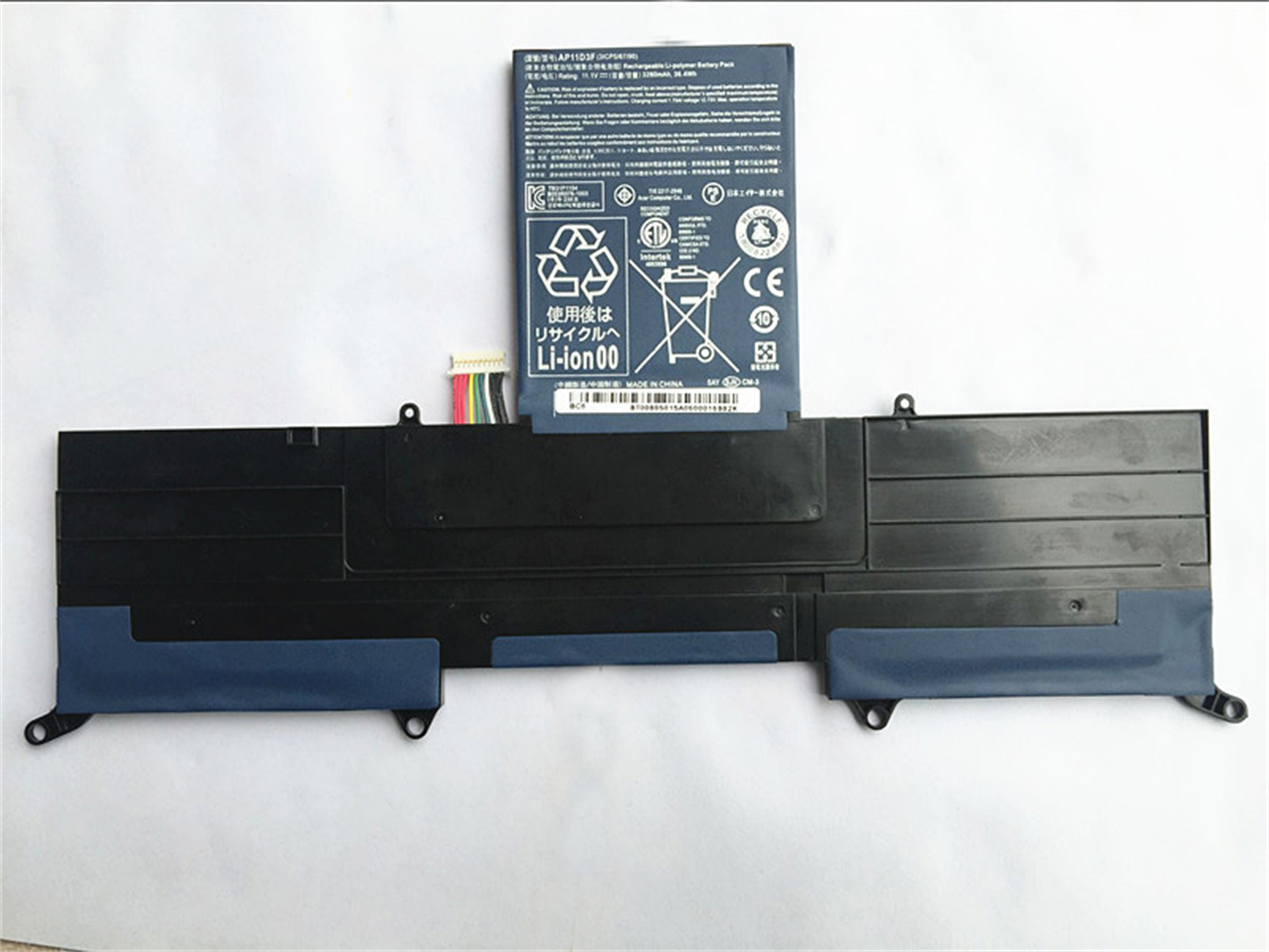 Best Seller OEM Manufacturer laptop battery lithium ion batteries AP11D3F for Acer Acer Aspire S3 Series S3 ASS3 MS2346S3-391-6407