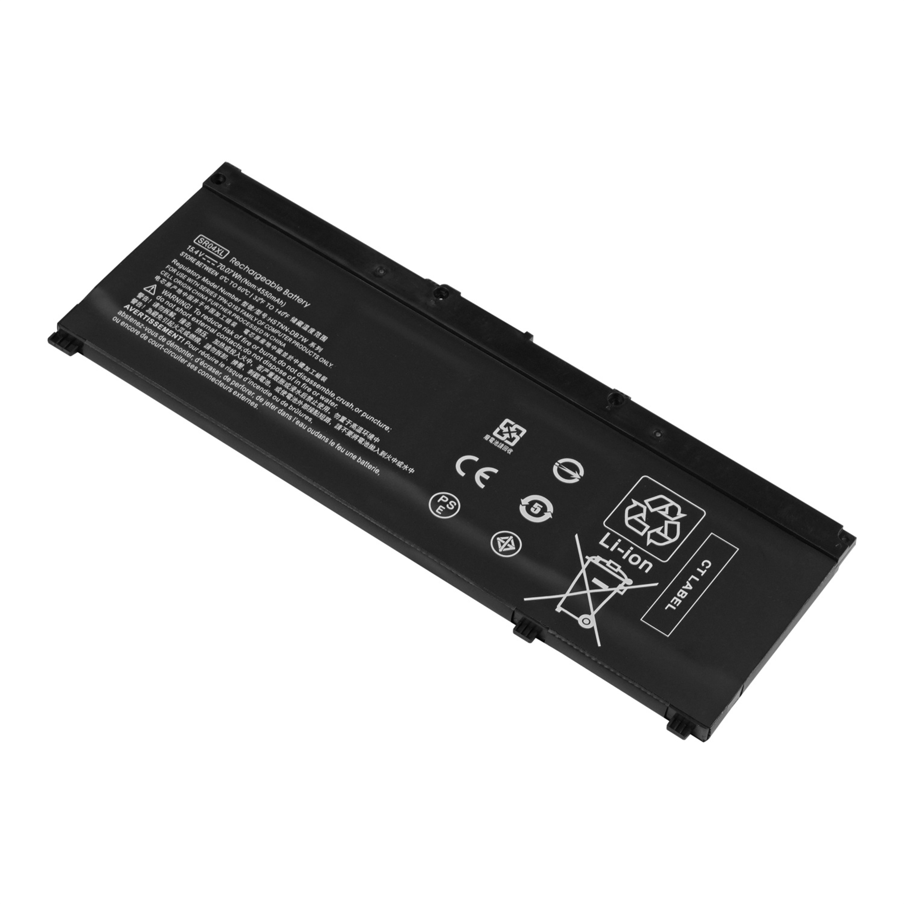 SR04XL rechargeable lithium ion Notebook battery Laptop battery For HP 15-CE000 Series HSTNN-IB7Z 15.4V 70.07Wh 4550mAh 4cell