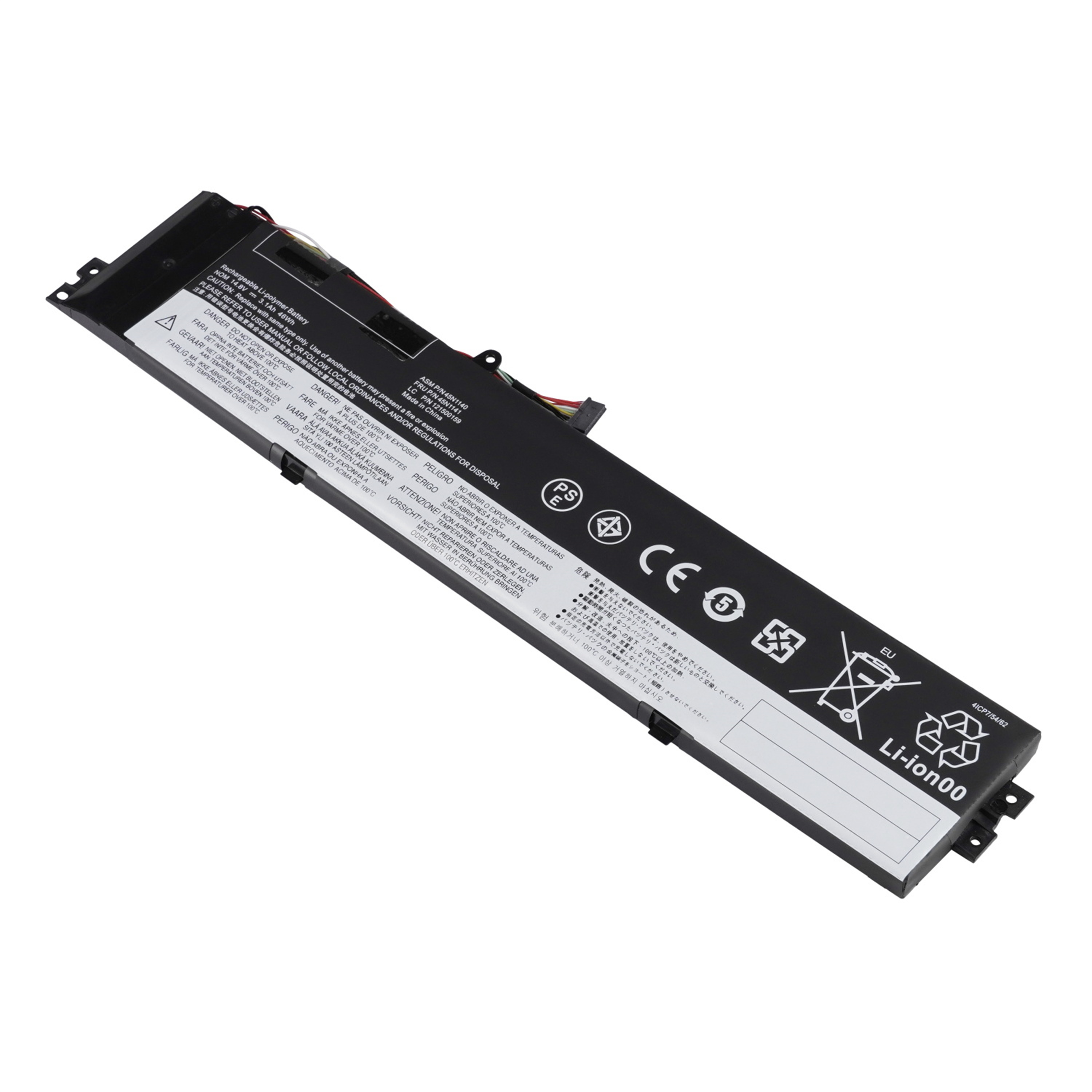 45N1140 rechargeable lithium ion Notebook battery Laptop battery LENOVO ThinkPad S440 ThinkPad S431 Thinkpad S3-S431 Thinkpad S3-S440 Thinkpad S440 20AY 14.8V 3100mAh (46Wh) 6cell