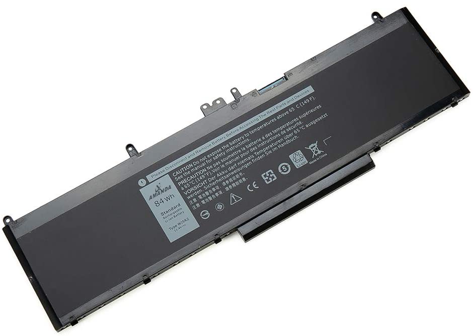 WJ5R2 rechargeable lithium ion Notebook battery Laptop battery WJ5R2 4F5YV 11.4V 84Wh for Dell laptop Latitude E5250 5250 5450 5550 5570 Precision M3510 3510