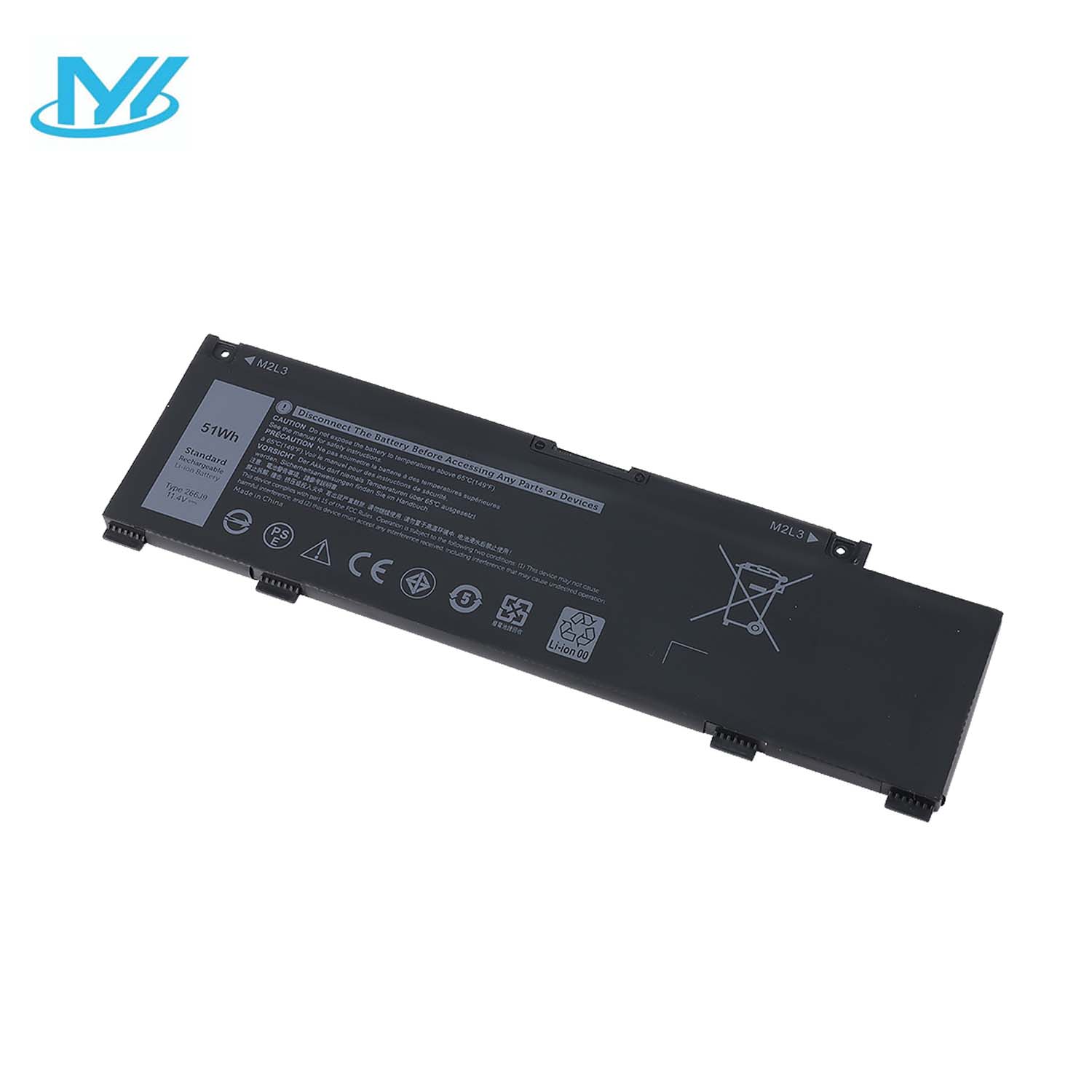 266J9 Lithium ion Battery laptop battery 11.4V 51Wh Battery for Dell Inspiron 5490 Ins 15PR-1545W 1548BR 1645W 1648BR 1742BR