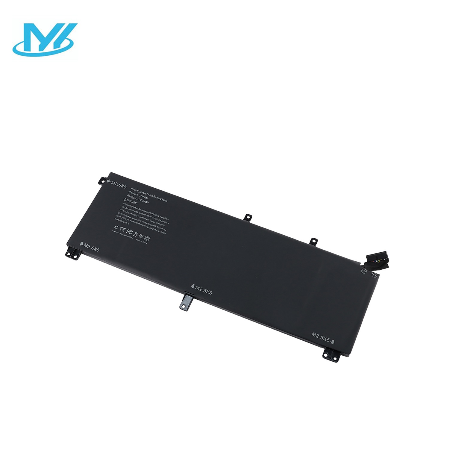 TOTRM 11.4V 8000mAh Laptop battery 245RR, 0H76MY, H76MV,07D1WJ, 7D1WJ, Y758W for Dell Laptop XPS 15 9530 M3800 Series