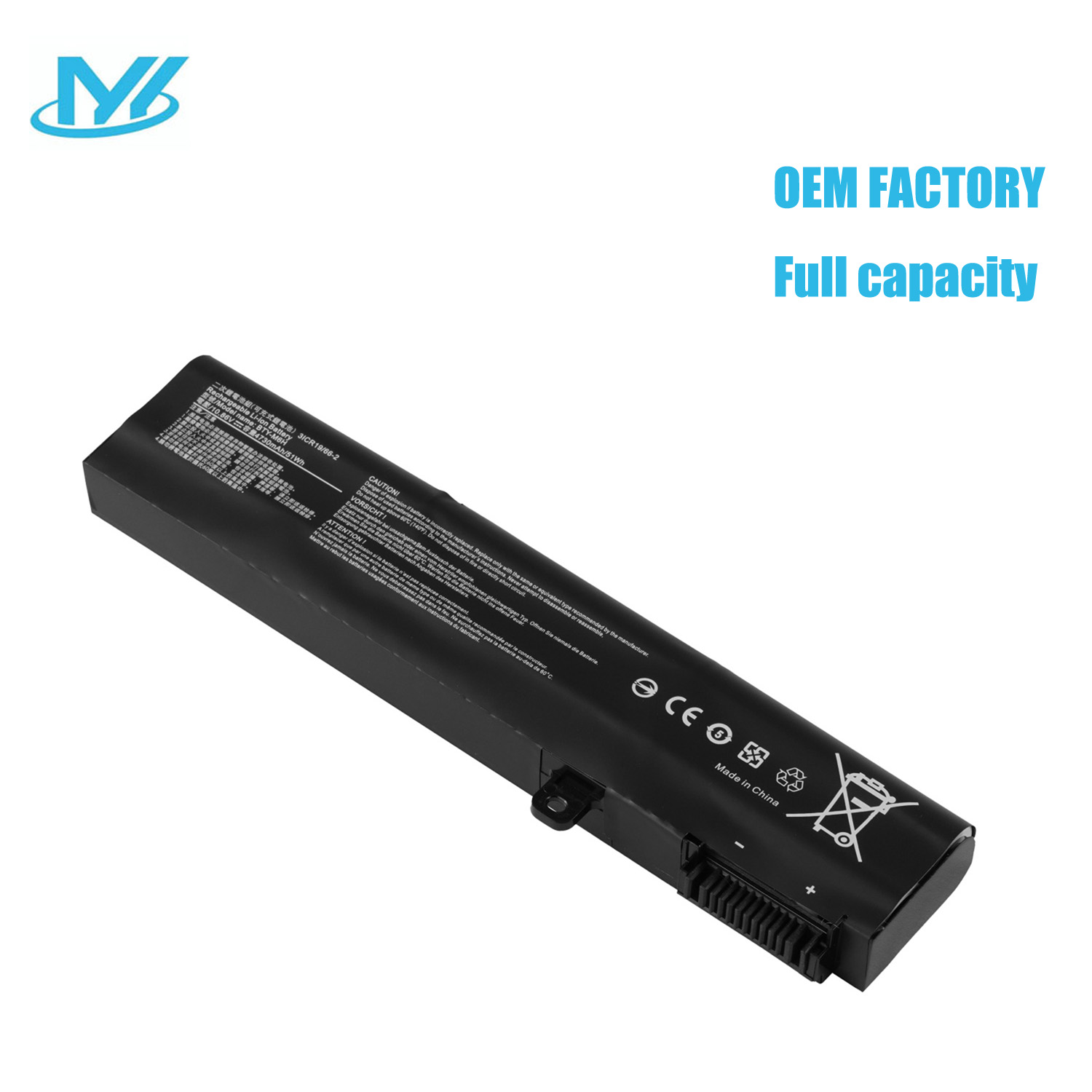 BTY-M6H rechargeable lithium ion Notebook battery Laptop battery10.86V 51Wh 4730mAh
