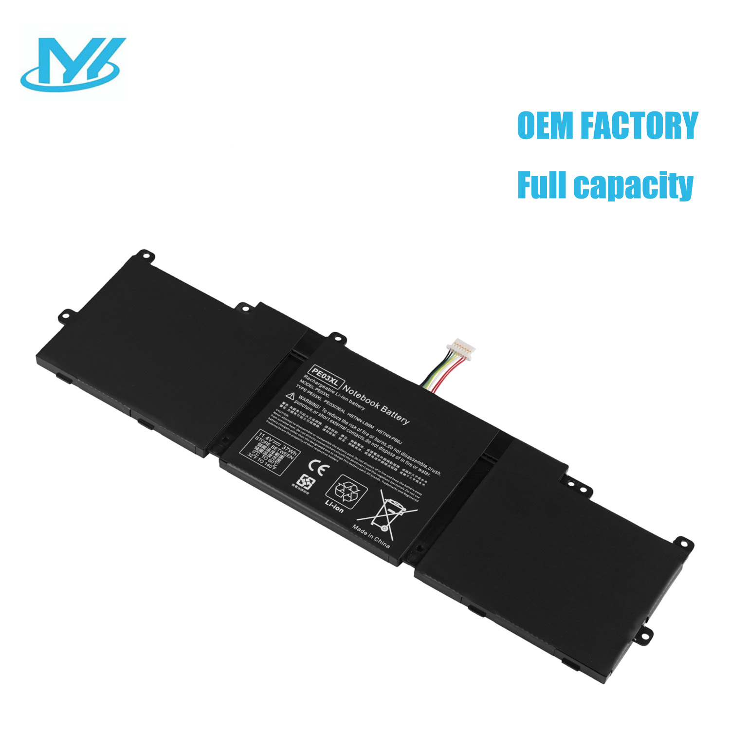 PE03XL rechargeable lithium ion Notebook battery Laptop battery for HP Chromebook 11 G1 G3 G4 767068-005 766801-42111.4V 37Wh 3cell