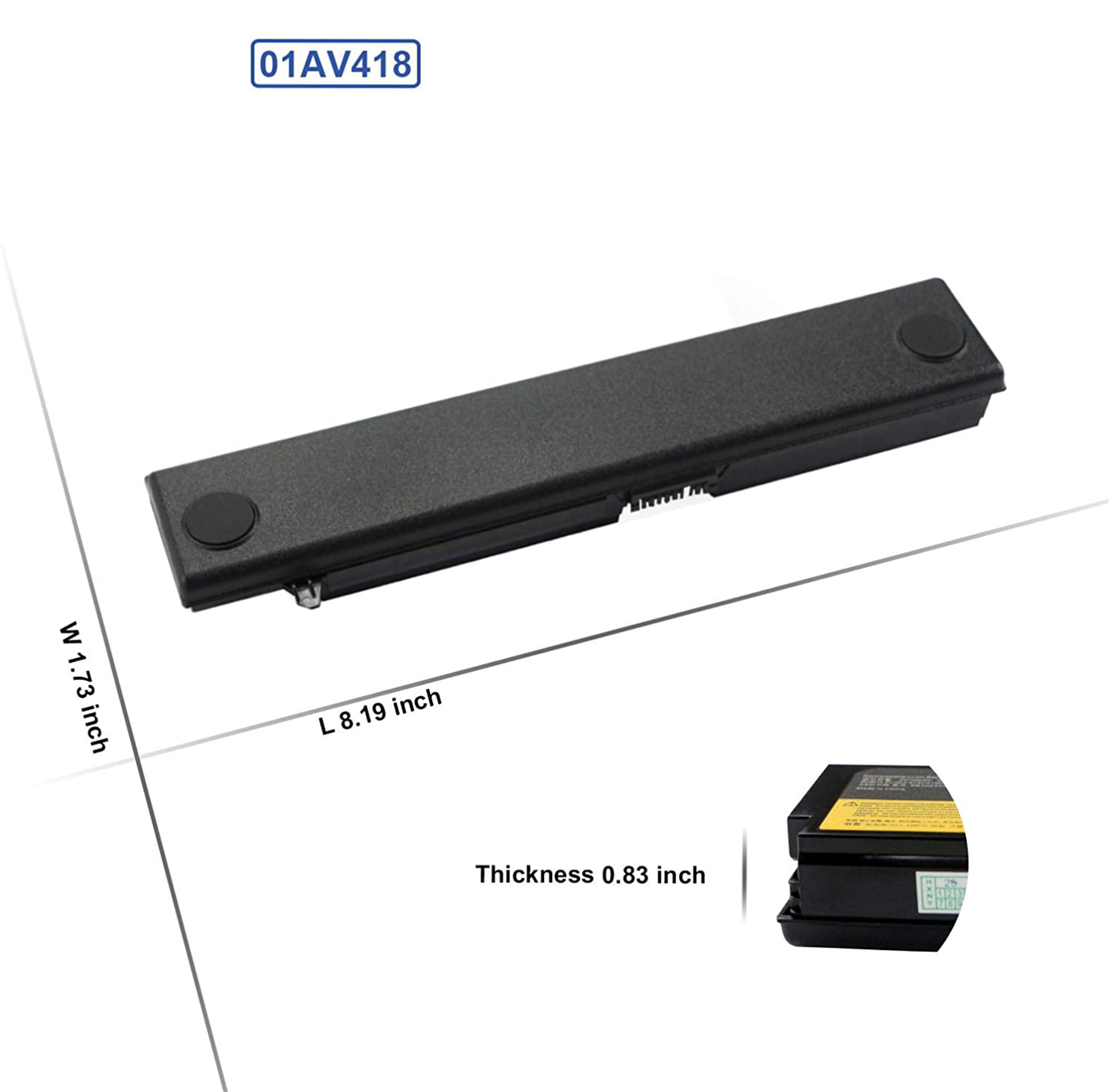 01AV418 rechargeable lithium ion Notebook battery Laptop battery LENOVO ThinkPad E570 E570C E575 Series. 14.6V 41Wh 2670mAh