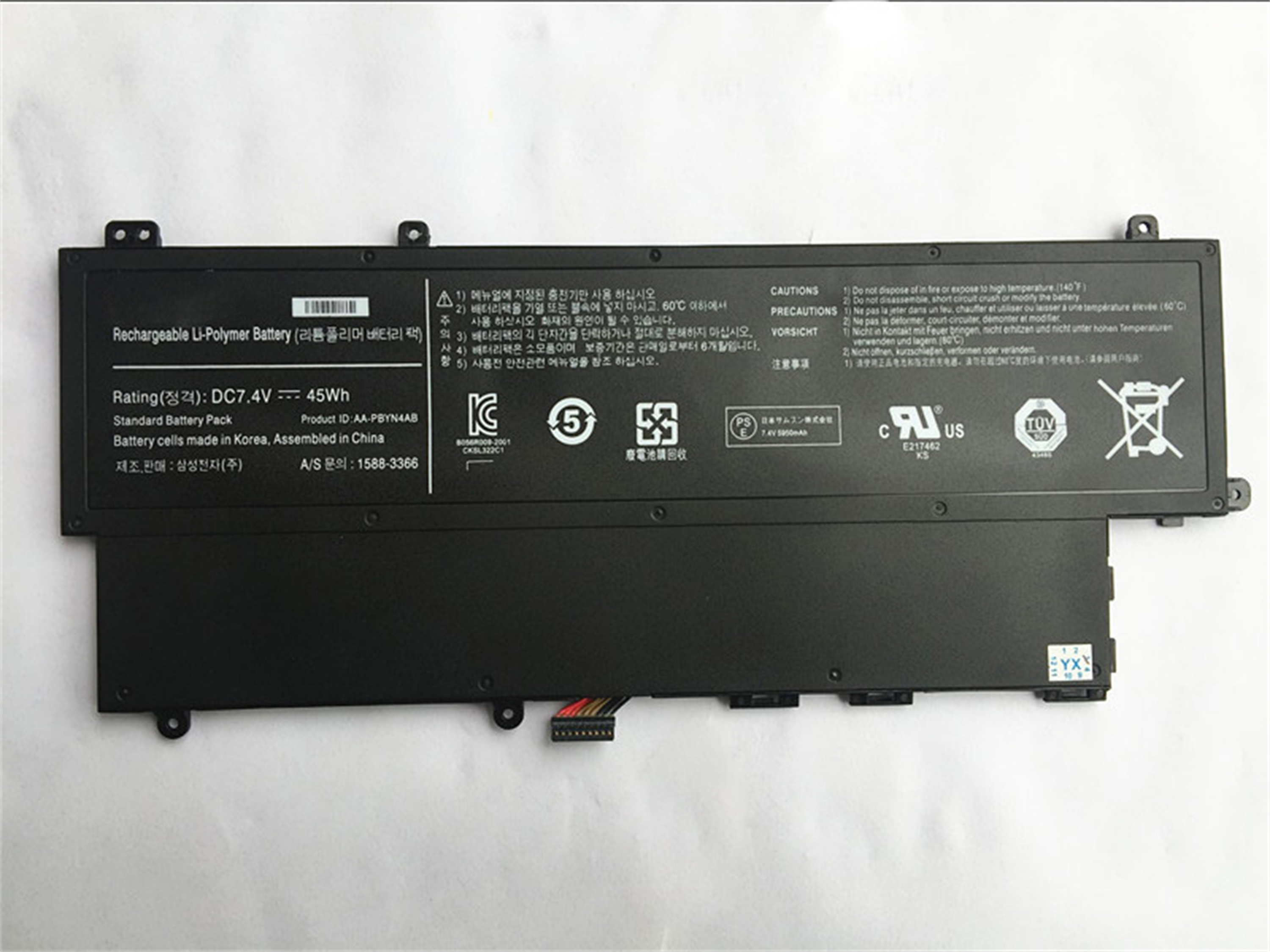 AA-PBYN4AB rechargeable lithium ion Notebook battery Laptop batteryNP530U3B NP530U3C 530U3B 530U3C NP540U3C 540U3C 530U3B-A01 530U3B-A02 530U3B-A04 530U3C-A02 530U3C-A05