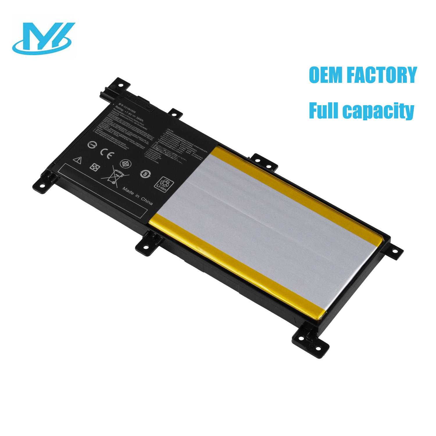 C21N1509 7.6V 2375mAh Notebook battery laptop battery factory for Asus laptop FL5900U FL5900U6500 FL5900U7500 FL5900UQ6500 FL5900UQ7500