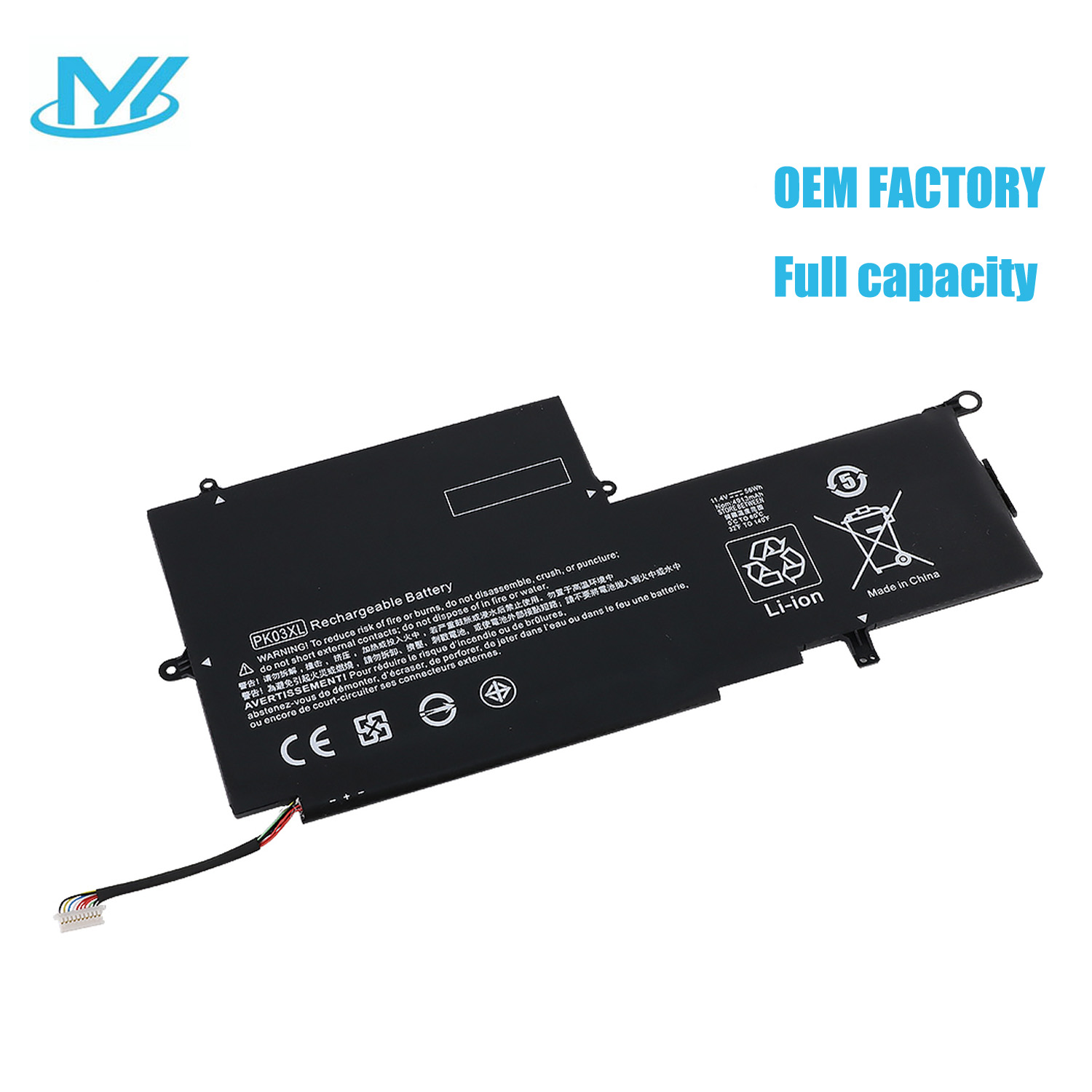 PK03XL rechargeable lithium ion Notebook battery Laptop battery for HP Spectre x360 13-4000ni (L5E62ea) Spectre x360 134000ni (L5E62ea) Spectre x360 13-4000nn (M0C29ea)