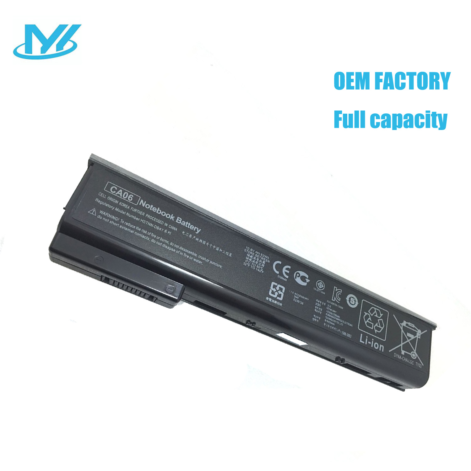 CA06 rechargeable lithium ion Notebook battery Laptop battery CA06XL CA09 10.8V 62Wh for HP laptop ProBook 640 645 650 655 G0 G1 series