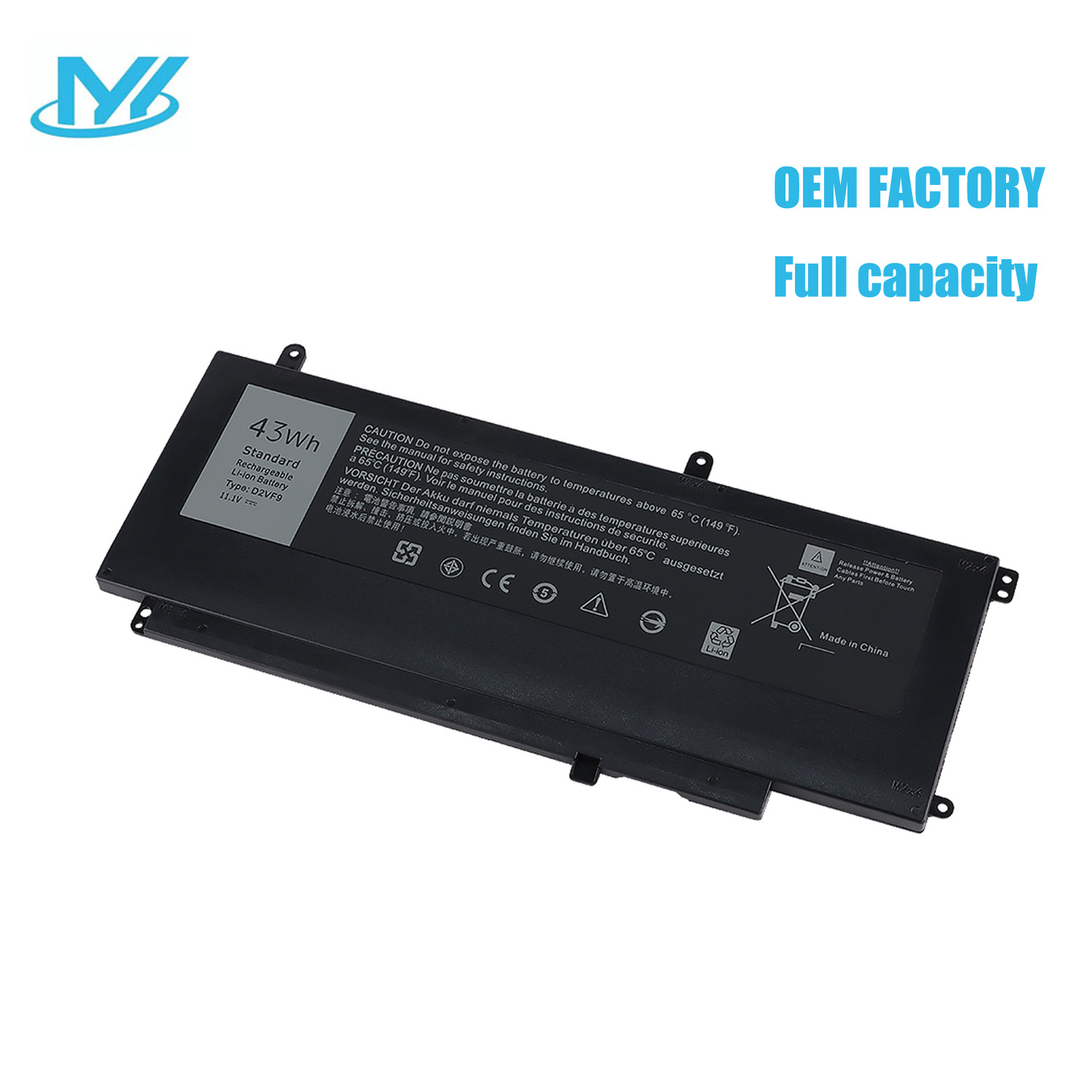  D2VF9 0PXR51 PXR51 11.4V 3200mAh Li-ion Battery Laptop Battery for DELL laptop Inspiron 15 7547 7548 Series