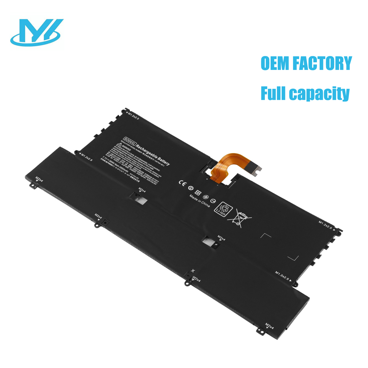 SO04XL rechargeable lithium ion Notebook battery Laptop battery For HP Spectre 13 13-V016TU 13-V015TU 13-V000 843534-1C1 7.7V 38Wh 4950mAh 4cell