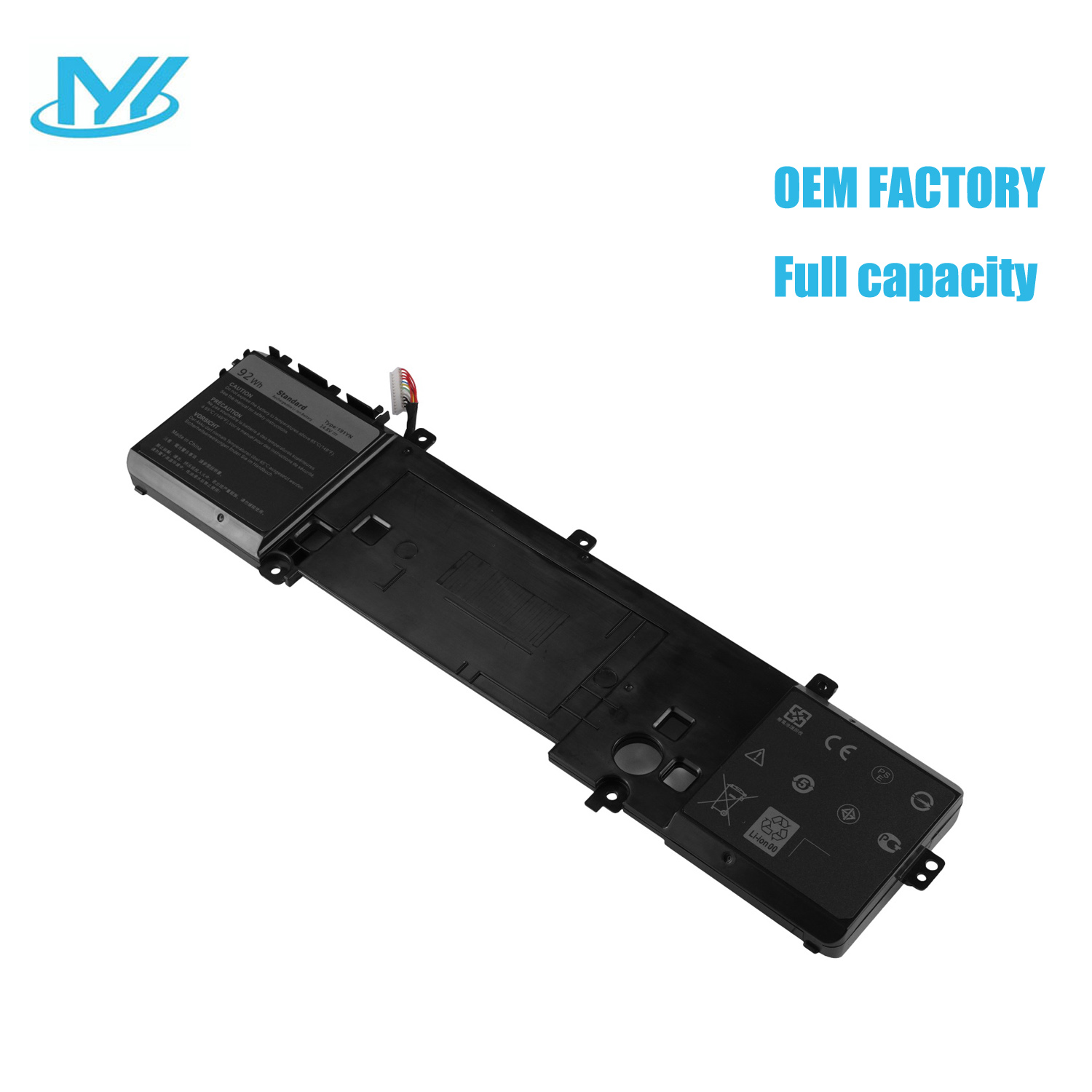 191YN 14.8V 92Wh 6215mAh Dell battery laptop replacement laptop battery for DELL laptop Alienware 15 R1 Series