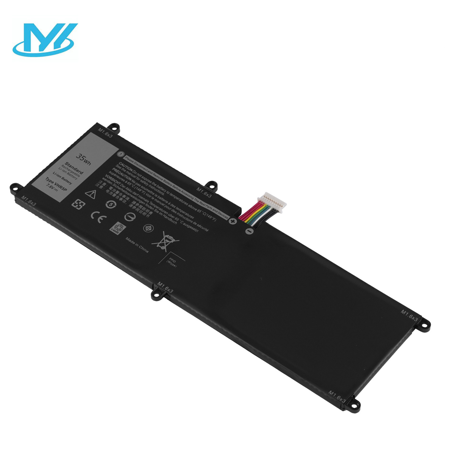 VHR5P rechargeable lithium ion Notebook battery Laptop battery XRHWG 0XRHWG RHF3V 7.6V 35Wh for Dell laptop Latitude 11 5175 