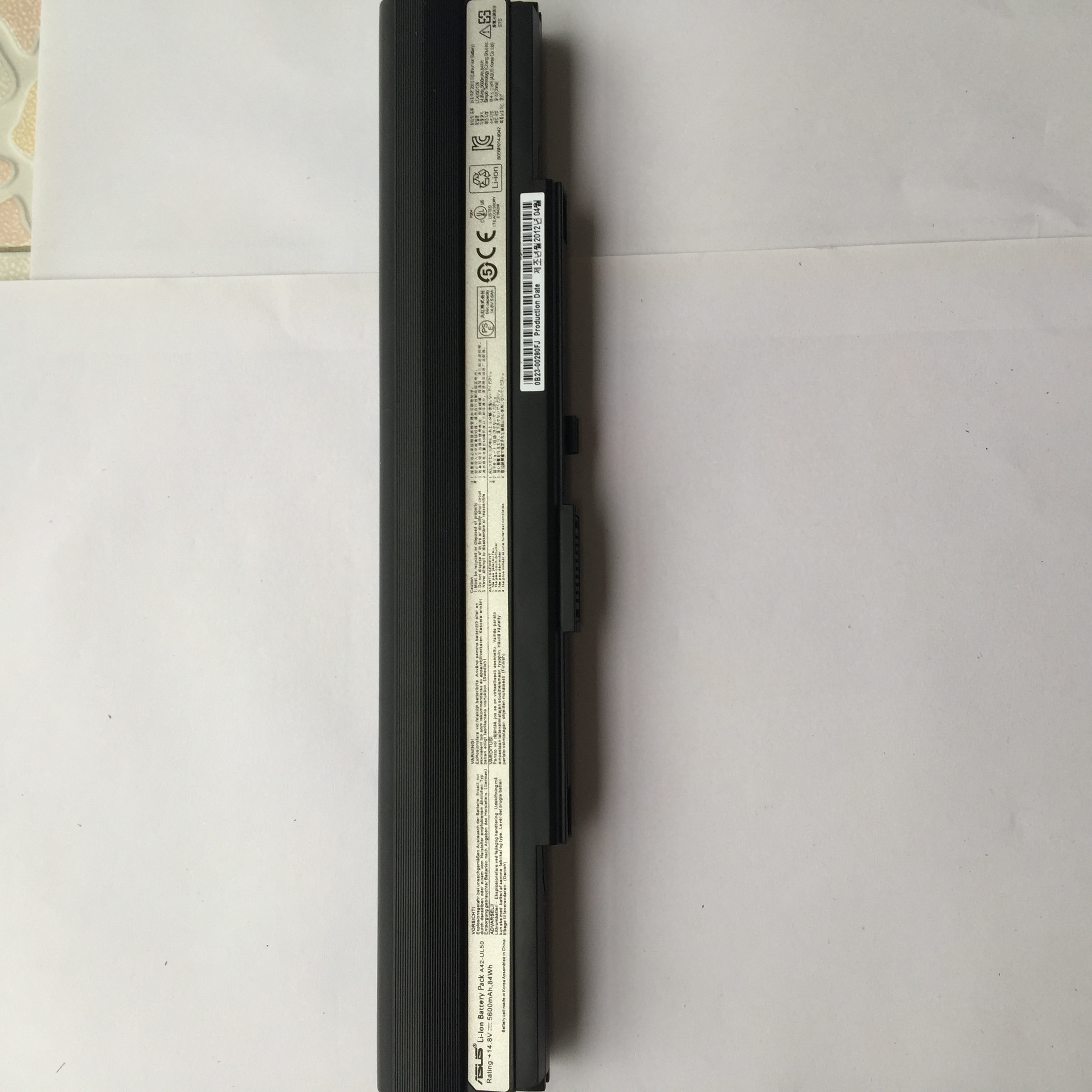 A42-UL50 laptop battery lithium ion batteries 14.8V 5600mAh for ASUS U30 Series U30JC U35 Series U35JC U45 Series U45JC UL30 Series