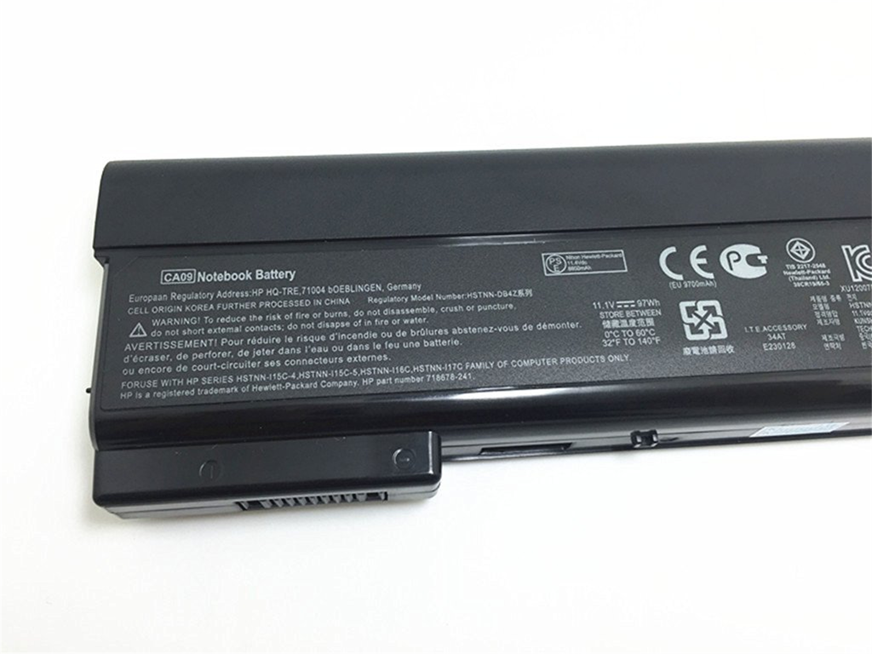 CA09 rechargeable lithium ion Notebook battery Laptop battery CA06XL CA09 11.1V 97Wh for HP laptop ProBook 640 645 650 655 G0 G1 series