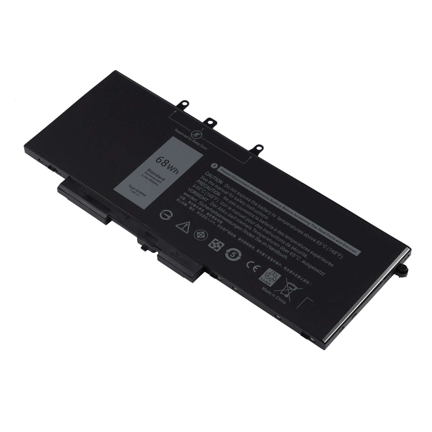 GJKNX 68Wh 7.6V Laptop Battery lithium ion batteries for Dell Latitude 5480 5580 5280 5590 5490 E5480 E5580 E5490 E5590