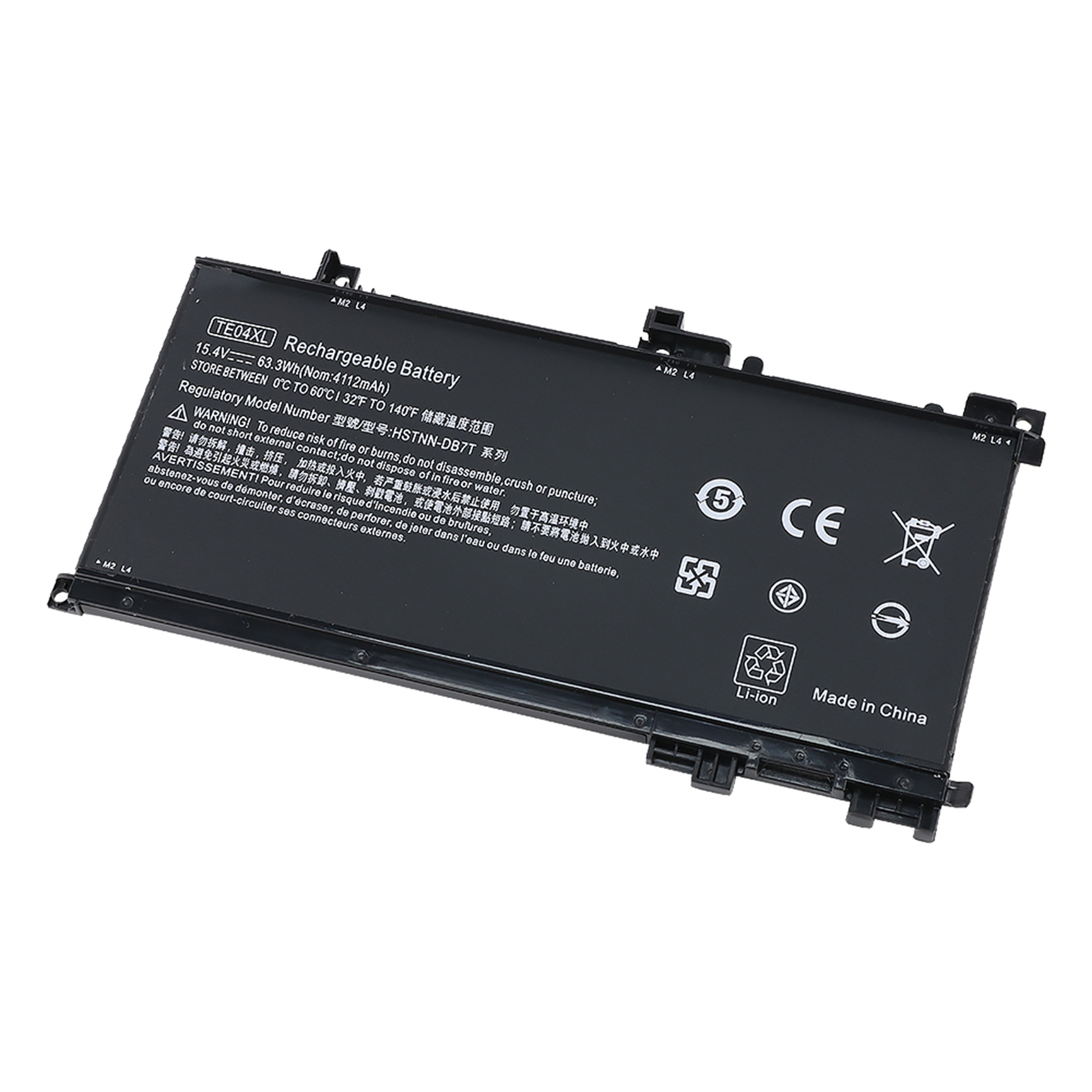 TE04XL rechargeable lithium ion Notebook battery Laptop battery For Hp OMEN 15-AX 15-AX033DX AX020TX BC219TX 905277-555 HSTNN-UB7A TPN-Q173 系列 REPLACEMENT BATTERY PN:TE04XL 905175-271 905175-2C1