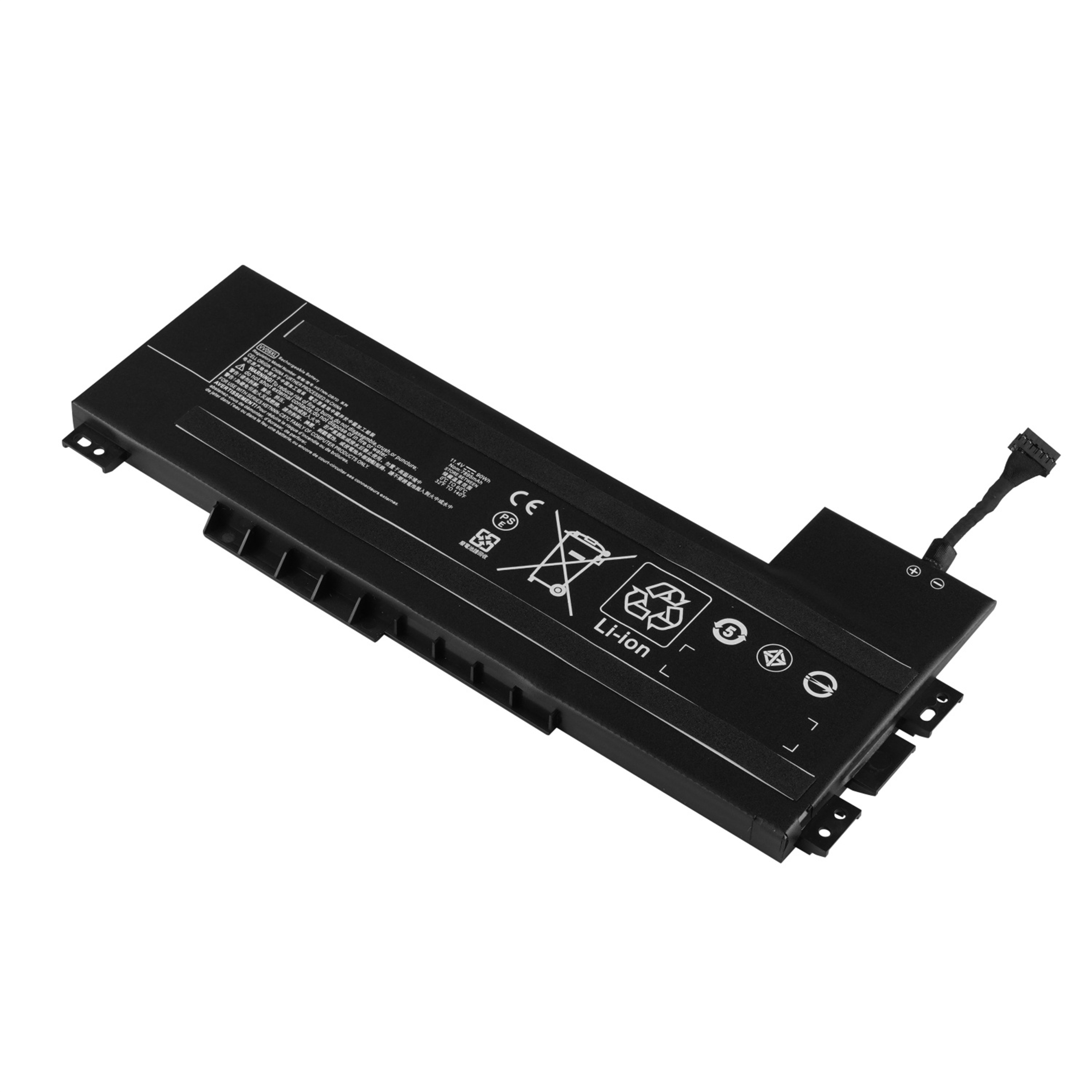 VV09XL rechargeable lithium ion Notebook battery Laptop battery For Hp ZBook 15 G3 G4 17 G3 Series HSTNN-DB7D HSTNN-C87C 808398-2B1 808398-2C1 808452-001 808452-002 11.4V 90Wh 7895mAh