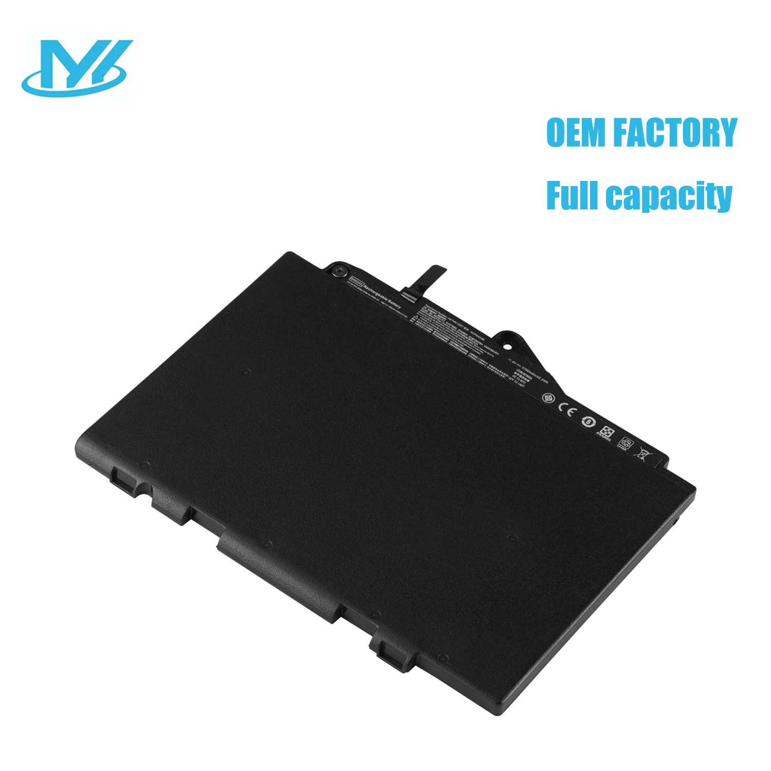 SN03XL rechargeable lithium ion Notebook battery Laptop battery For HP EliteBook 820 G3 725 G3 HSTNN-DB6V 800232-241 11.4V 42.2Wh 3700mAh