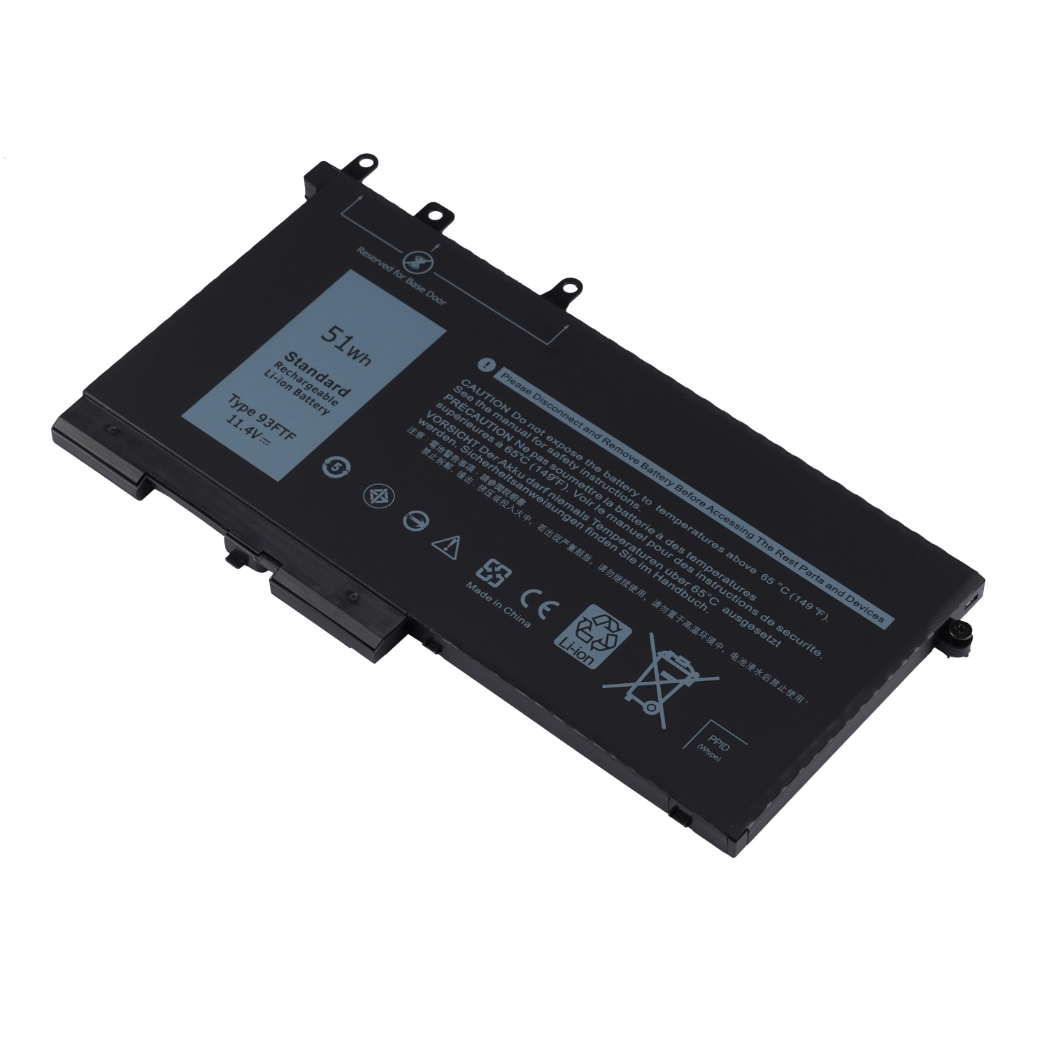 93FTF Laptop Battery notebook battery for Dell Precision 15 3520 3530 Latitude E5280 E5480 E5580 E5490 E5590 E5480 E5290 E5591 Series