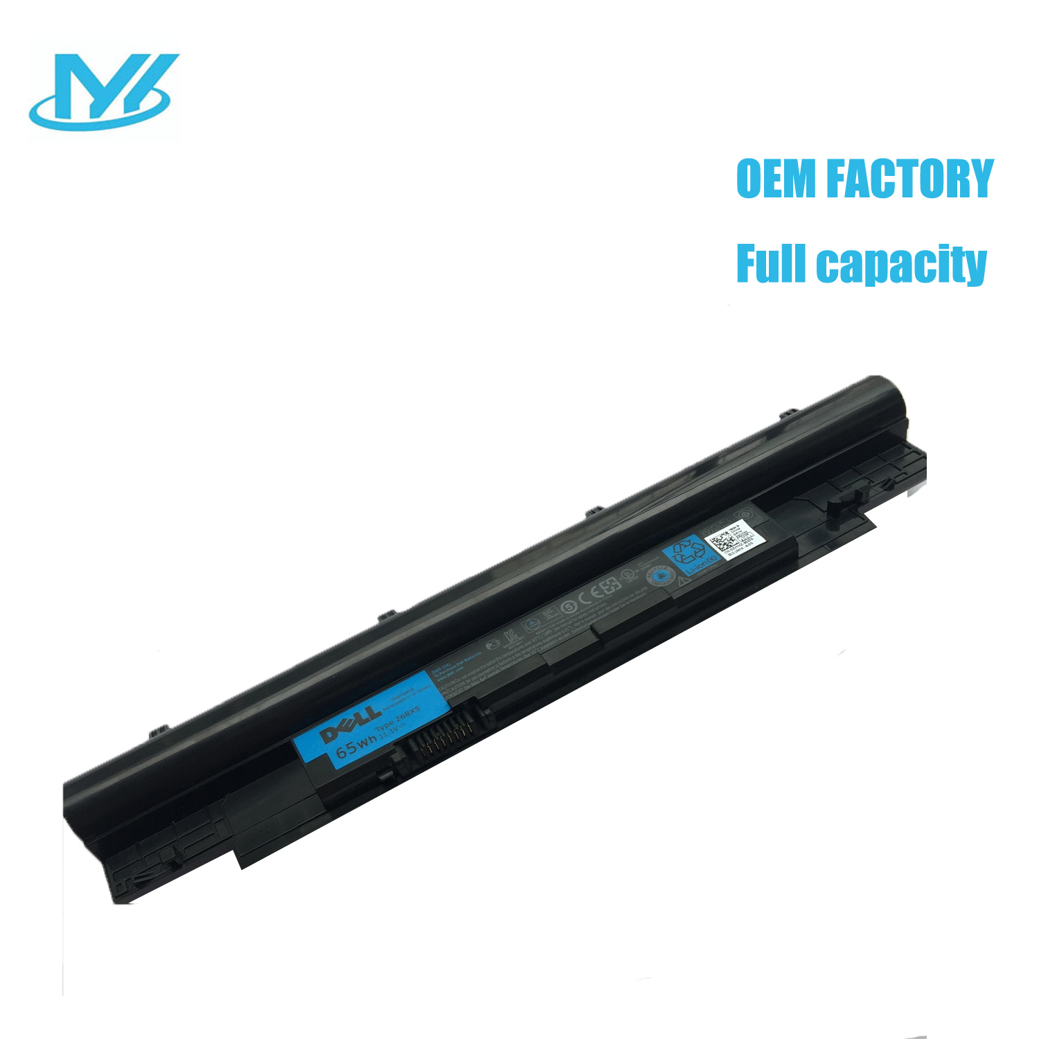 268X5 laptop battery lithium ion batteries 11.1V 65WH 5856mAh Battery for Dell N411Z Vostro V131 Inspiron 14Z-N411Z 13Z 14Z