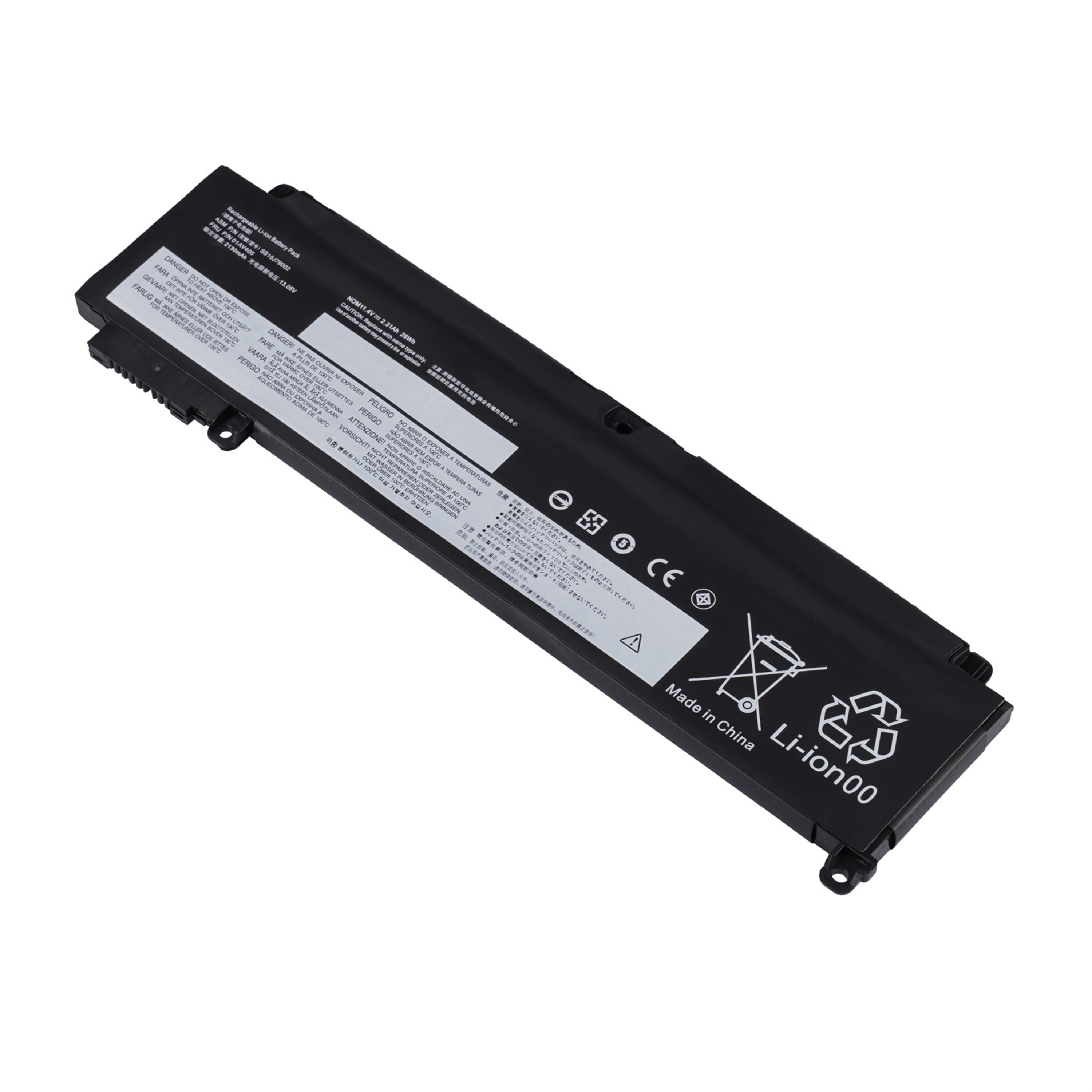 01AV405 rechargeable lithium ion Notebook battery Laptop battery LENOVO ThinkPad T460s 11.1V 24Wh